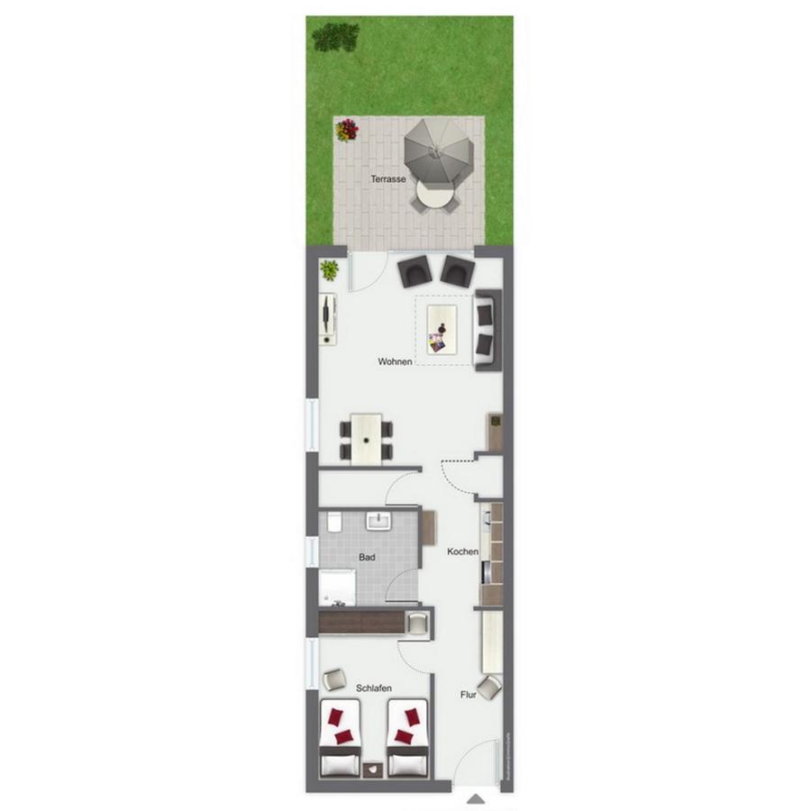 Feriendorf Papillon Wohnung 13-1 볼텐하겐 외부 사진